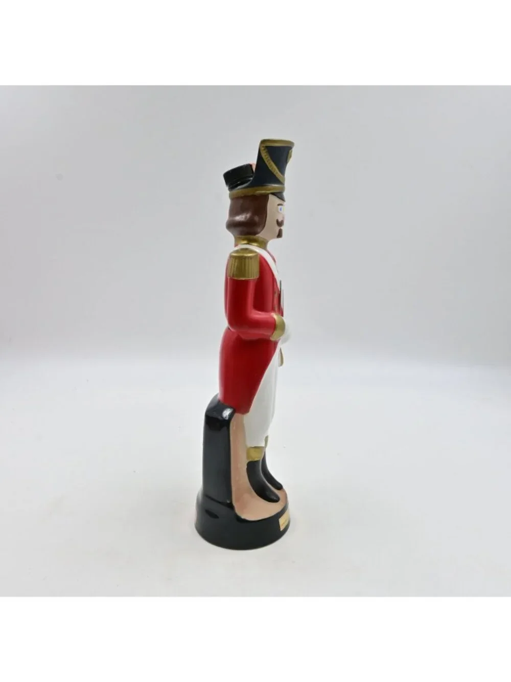 Jim Beam Holiday Collector Series Nutcracker Drum Soldier Decanter Empty 1990